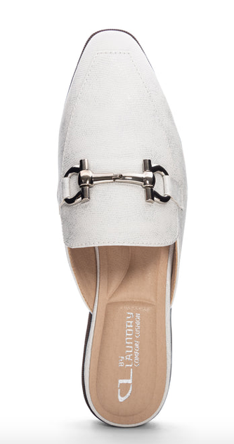 Score Straw Dress Mule