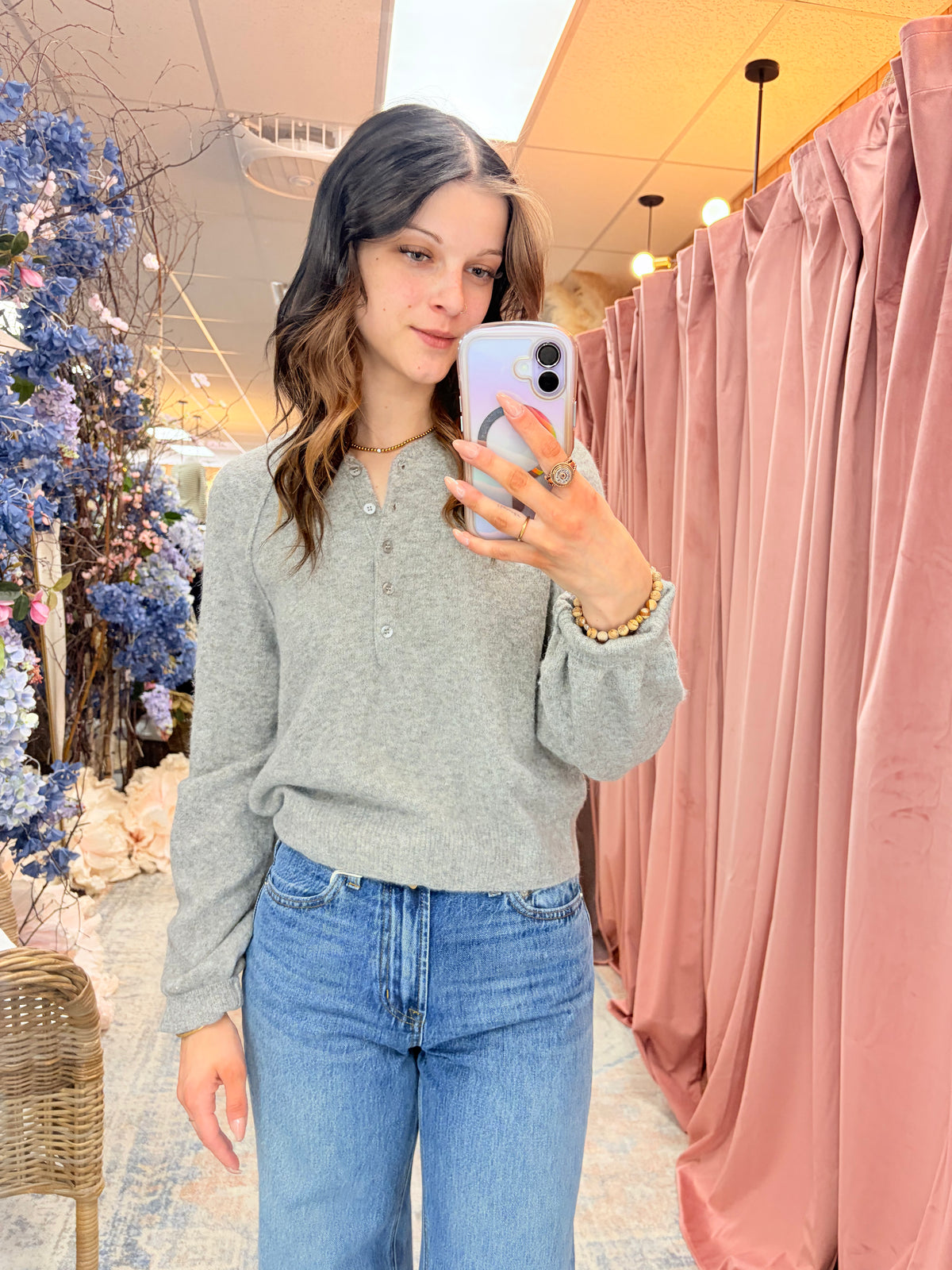 The Westmont Henley Sweater
