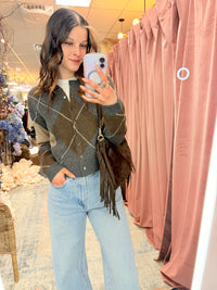 The Medina Argyle Cardi