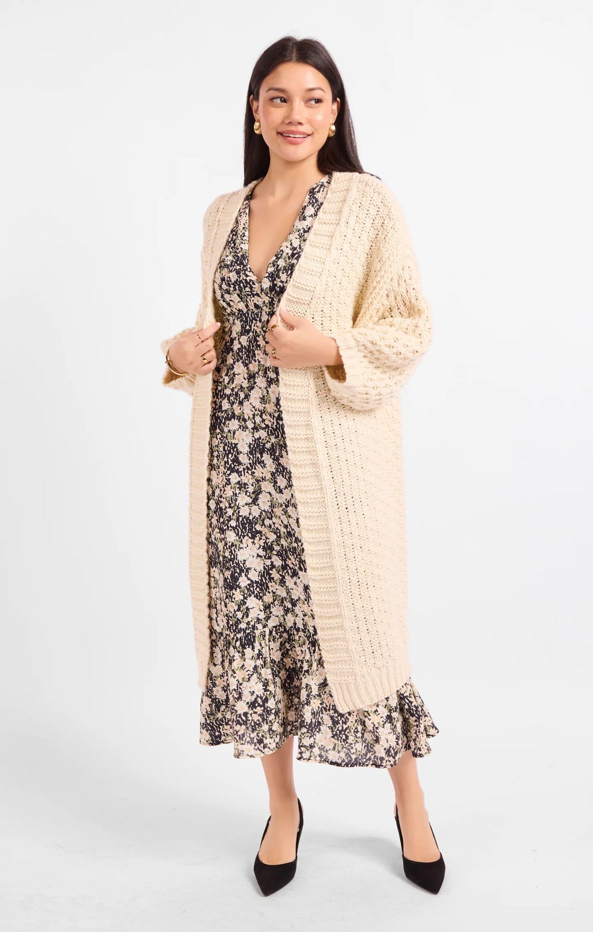 The Iggy Chunky Knit Cardigan O/S