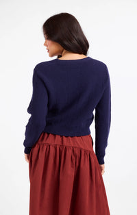 The Esme Embroidered Horse Cardi