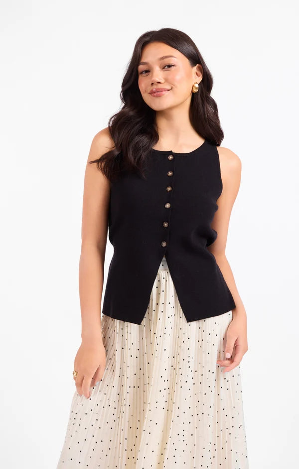 The Margaux Sweater Waistcoat