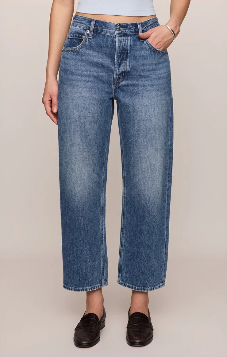 The Off Duty Bowed Ankle Denim - Break Point