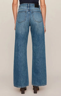 The Head Turner High Rise Wide Leg Denim