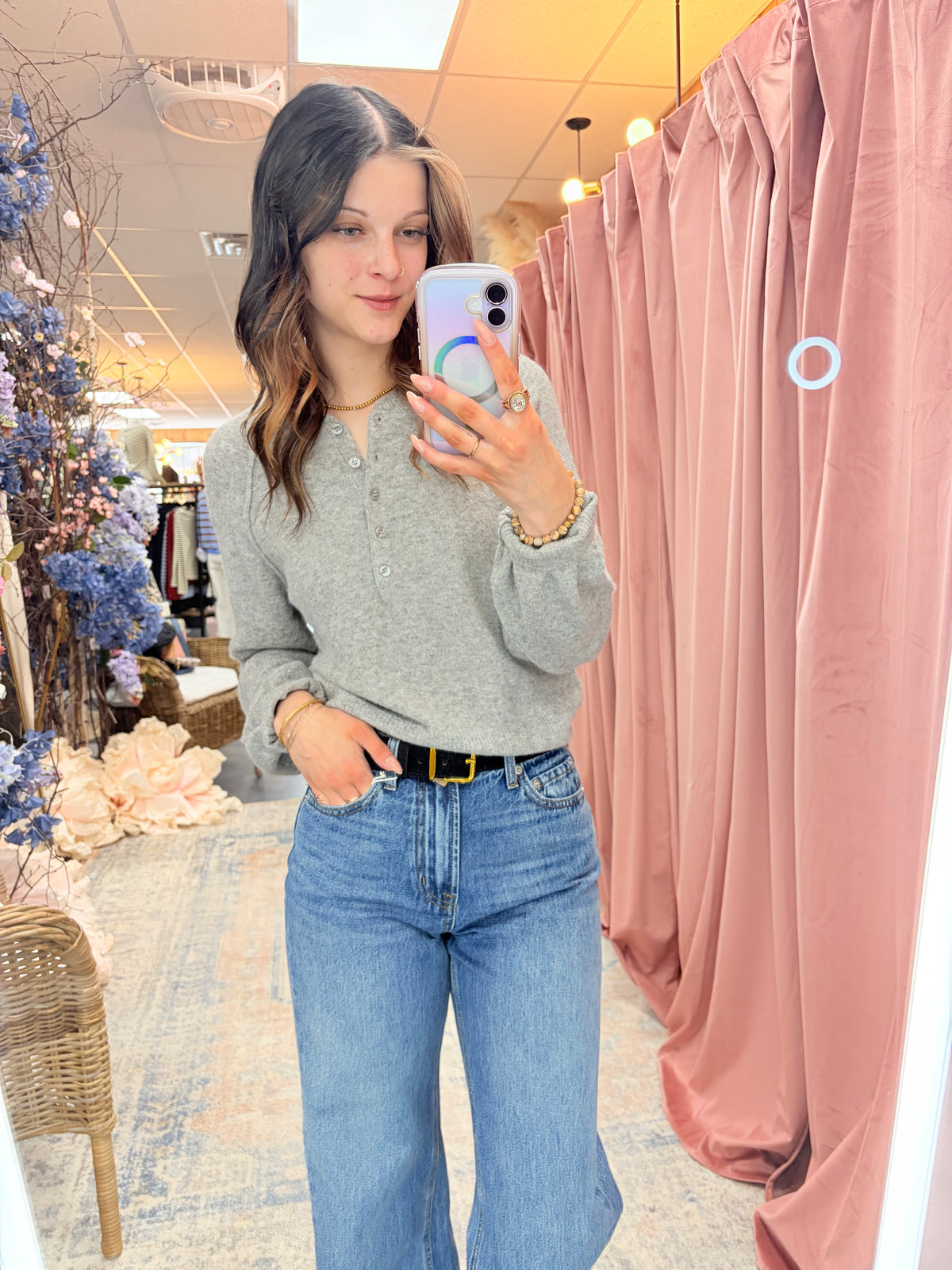 The Westmont Henley Sweater