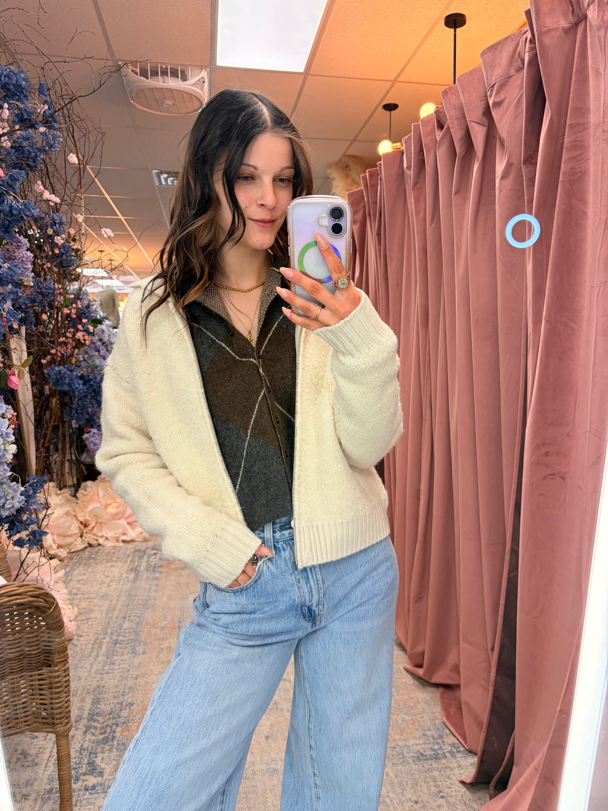 The Medina Argyle Cardi