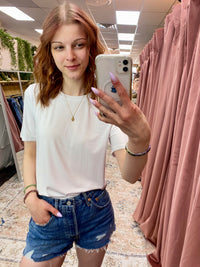 Brielle Tee - White