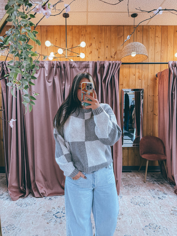 The Zanley Checkered Sweater