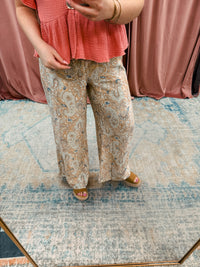 The Kenzie Wide Leg Pant