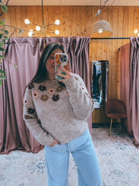 The Melly Floral Sweater