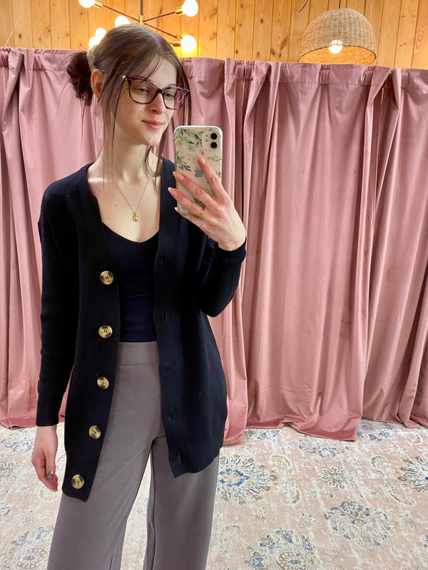 The Abella Button Cardigan
