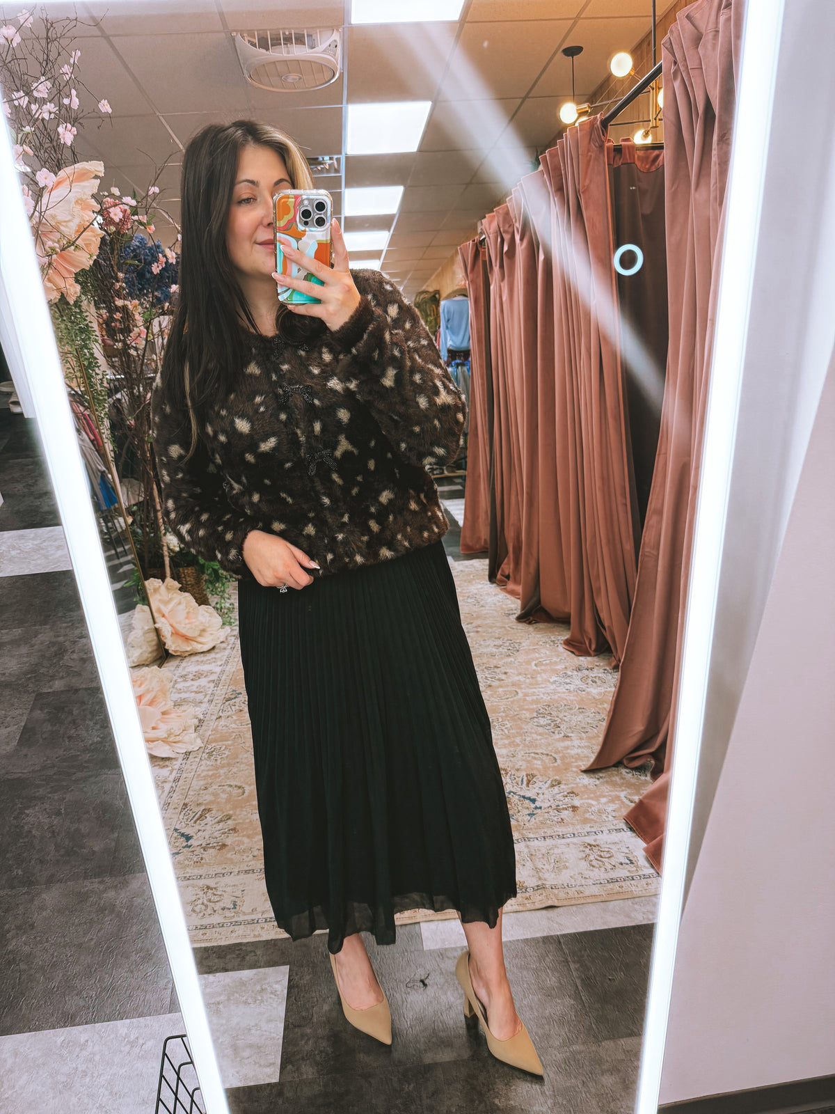 The Holly Pleated Skirt