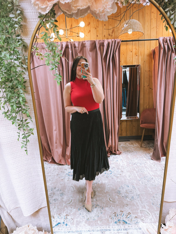 The Michelle Tank - Red