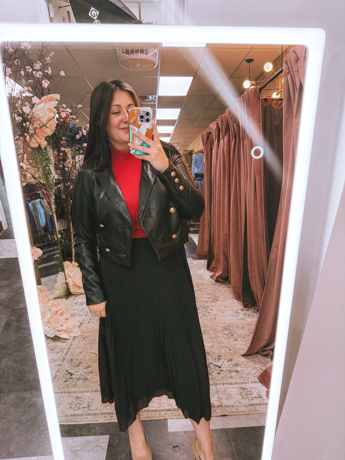 The Holly Pleated Skirt