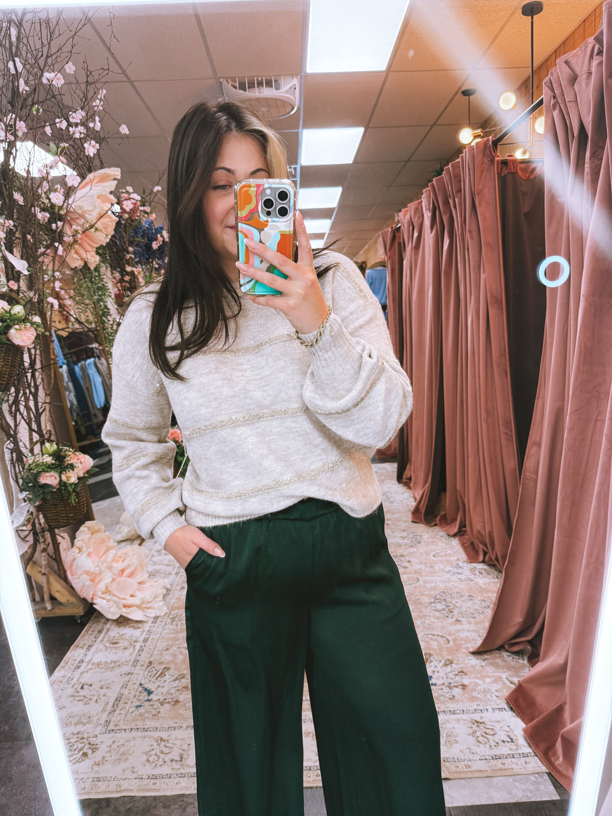 The Belle Stripe Sweater