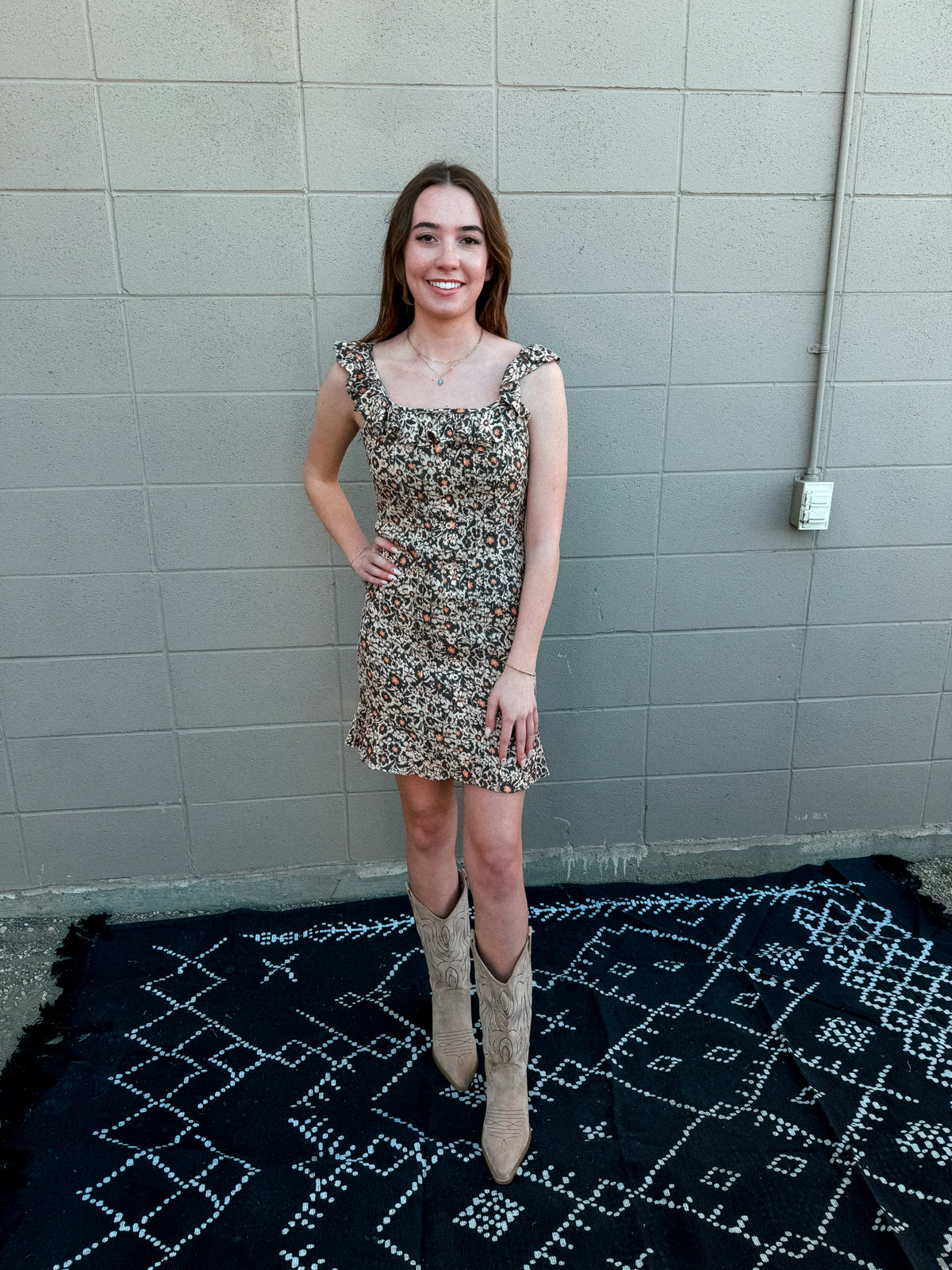 The Desert Sunset Mini Dress