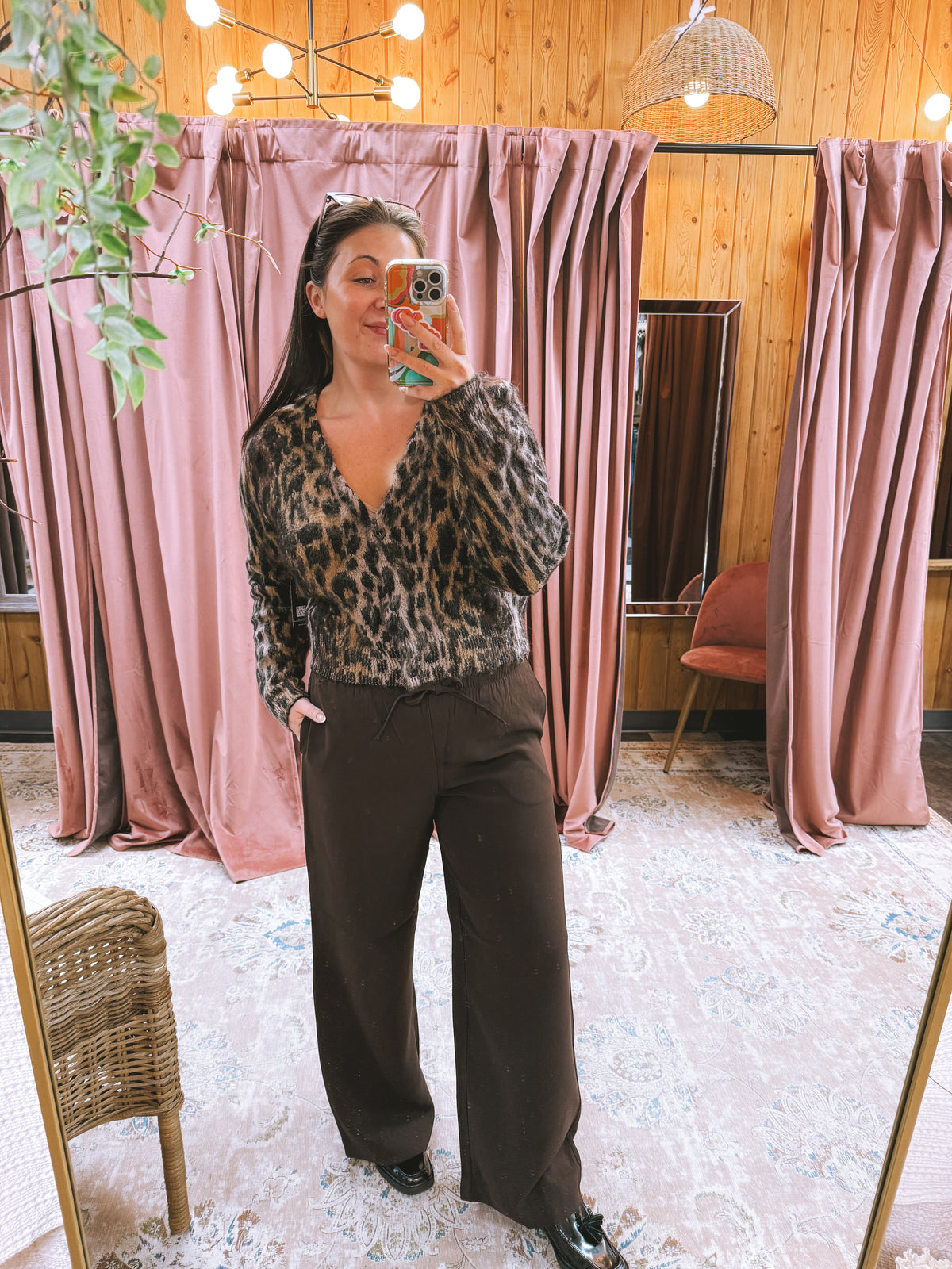 Tesni V-Neck Cardigan