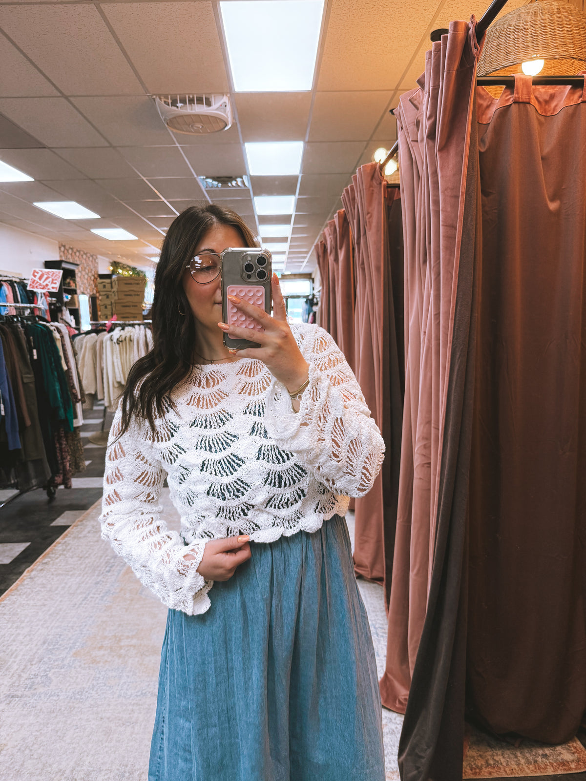 The Maura Pullover Sweater - White