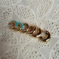 Tia Turquoise Earring Trio | Set of 3