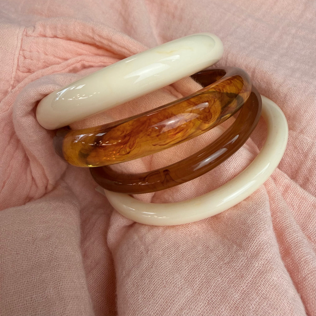 Tory Retro Bangle Set | 4pcs