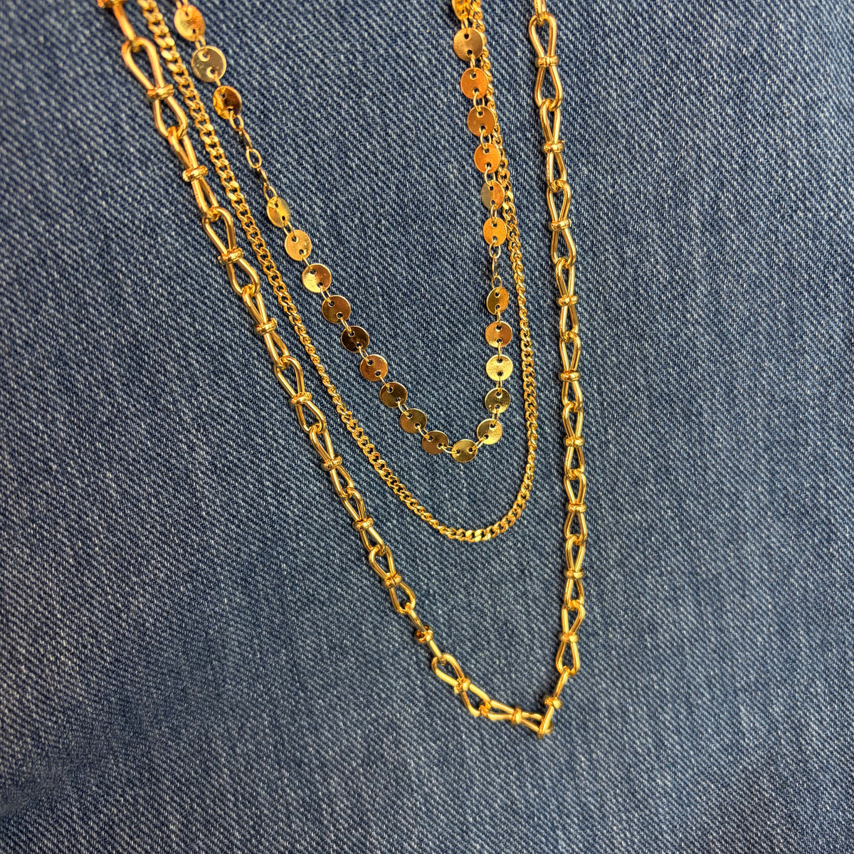 Shay Chunky Layered Necklace | #010