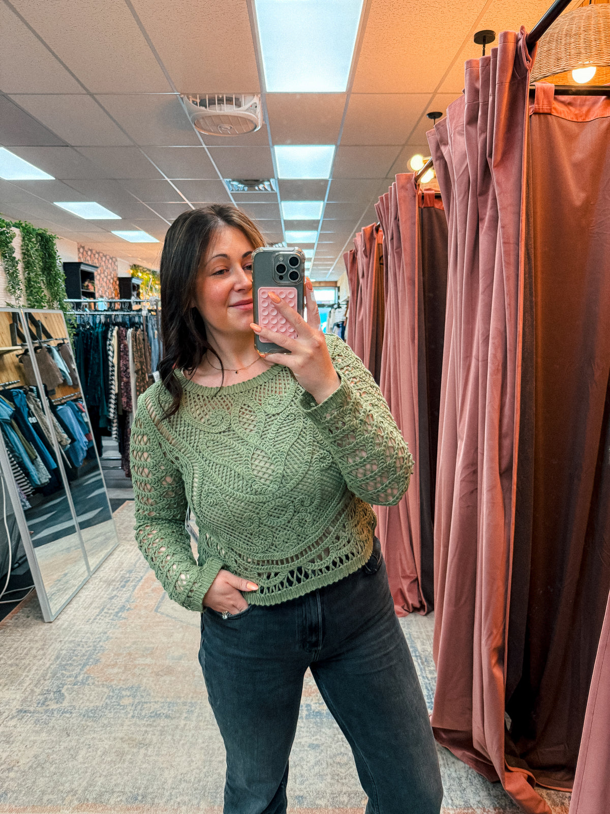 The Arlie Crochet Top