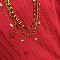 Lily Layered Necklace | #008