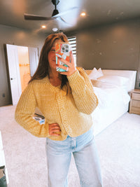 Sunroof Tulip Hem Cardi