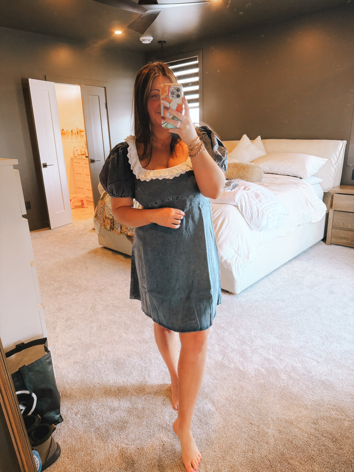 It's Pouring Mini Dress