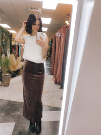 The Taz Velvet Maxi Skirt