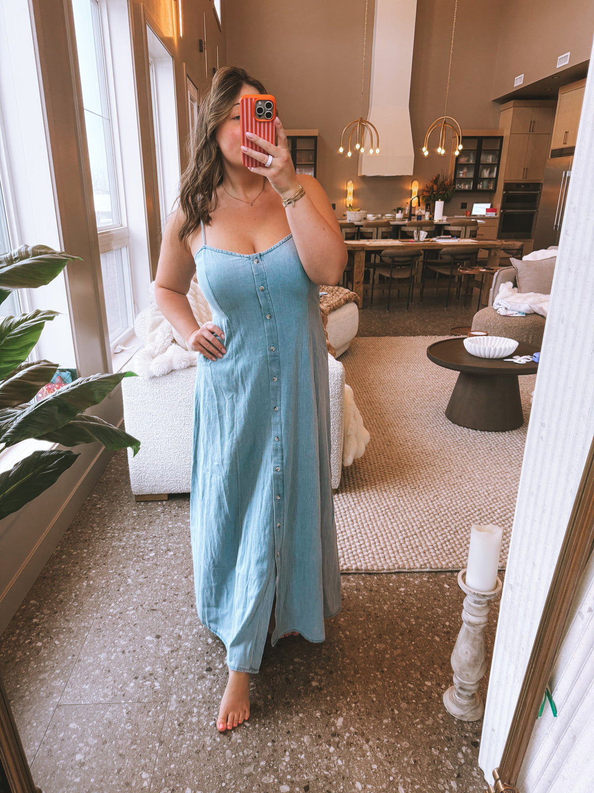 The Angel Eyes Midi Dress