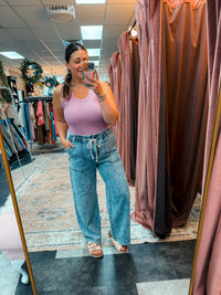 The Elowen Denim Pant - Blue