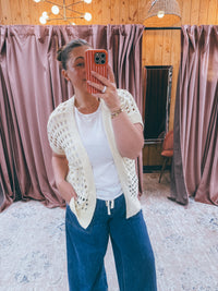 The Flutter Open Knit Cardigan
