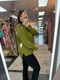 The Evren Sweater - Oregano