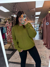 The Evren Sweater - Oregano