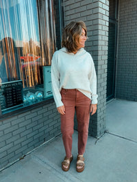The Lira Barrel Pant