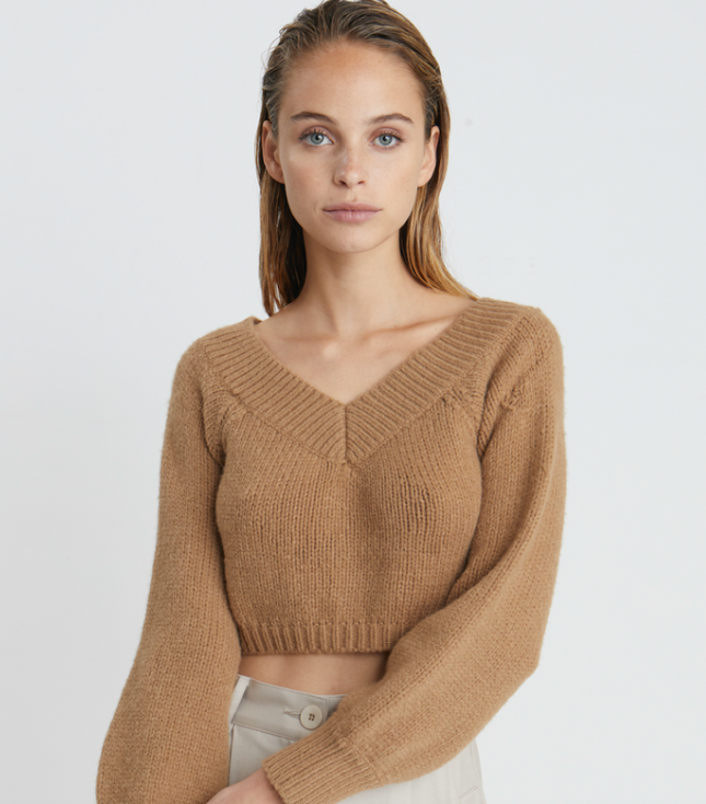 The Starship Cropped Sweater *FINAL SALE