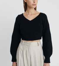 The Starship Cropped Sweater *FINAL SALE