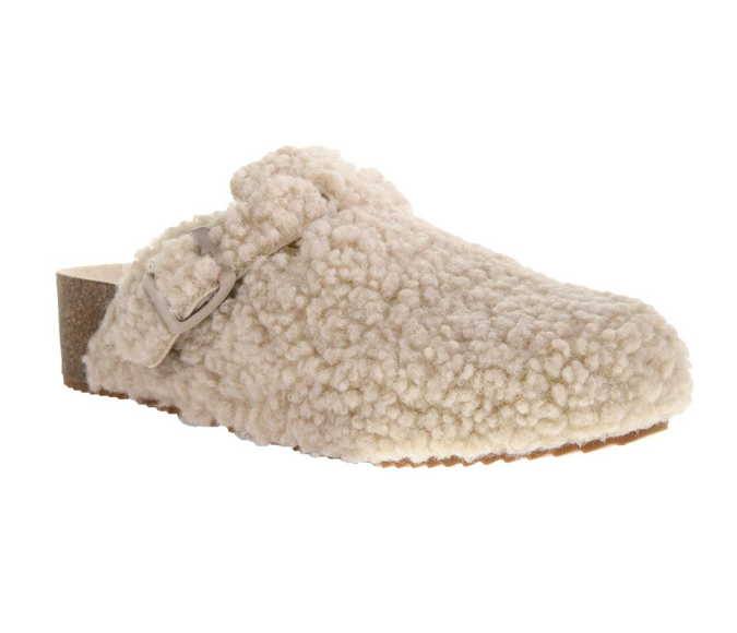 Magnolias Shearling Clog