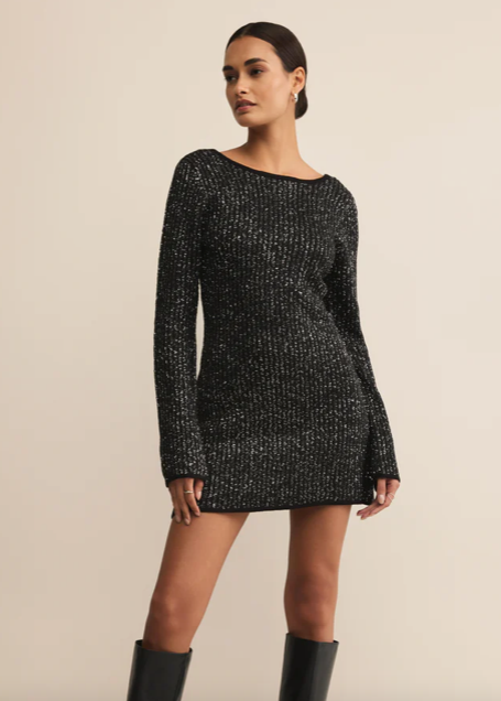 La Marca Sequin Dress