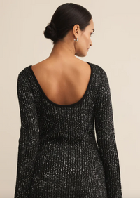 La Marca Sequin Dress