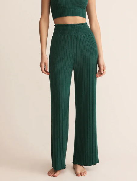 Dawn Smocked Rib Pant