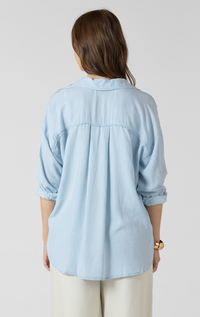 Lilah Button Top