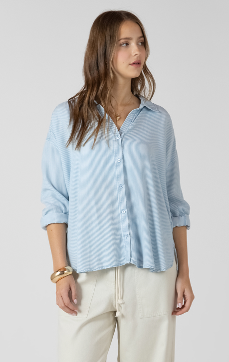 Lilah Button Top