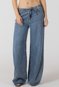 Kendall Drawstring Denim Pant
