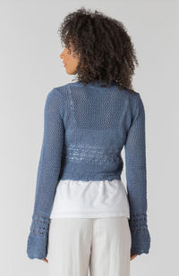 The Sunday Stroll Cardi - Indigo