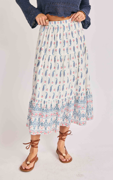 Sage Brush Maxi Skirt