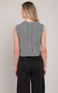 Alaric Cable Knit Vest