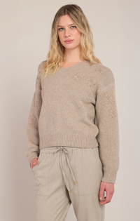 Elodie Embroidered Sweater