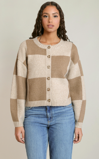Lizzie Color Block Cardi